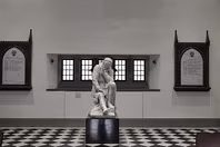 BLACK AND WHITE HALL