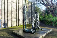 THIS FAMINE MEMORIAL WAS CREATED BY EDWARD DELANEY [LOCATED IN STEPHEN'S GREEN DUBLIN]-248237-1