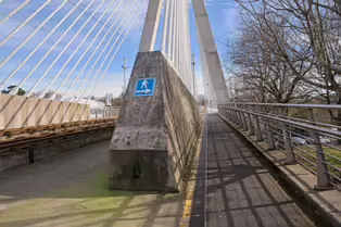 DUNDRUM LUAS TRAM STOP AND THE WILLIAM DARGAN SUSPENSION BRIDGE [4 MARCH 2025]-248363-1