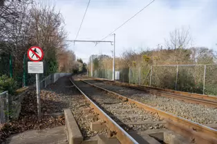 DUNDRUM LUAS TRAM STOP AND THE WILLIAM DARGAN SUSPENSION BRIDGE [4 MARCH 2025]-248365-1