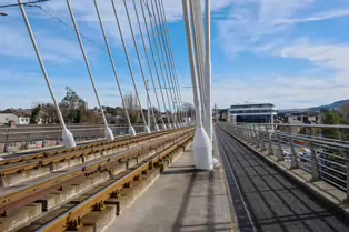 DUNDRUM LUAS TRAM STOP AND THE WILLIAM DARGAN SUSPENSION BRIDGE [4 MARCH 2025]-248367-1