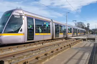 DUNDRUM LUAS TRAM STOP AND THE WILLIAM DARGAN SUSPENSION BRIDGE [4 MARCH 2025]-248377-1