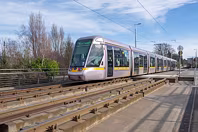 DUNDRUM TRAM STOP AND SUSPENSION BRIDGE