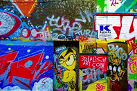 U2 GRAFFITI WALL 2014