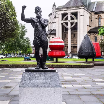 BUOY PARK IN BELFAST The collection of maritime buoys that I photographed in 2017 was at the time located in Cathedral Gardens, an area in...