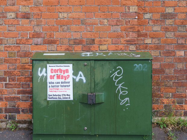 2017 POLITICAL POSTER Back in 2017, this election poster posed the question: “Corbyn or May? Who can deliver a better future?” At that time,...