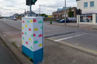 CITY TRIPPING BY ELLEN WEBB [PAINT-A-BOX STREET ART AT CONQUER HILL ROAD IN CLONTARF]-244408-1