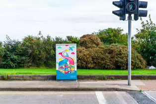 CITY TRIPPING BY ELLEN WEBB [PAINT-A-BOX STREET ART AT CONQUER HILL ROAD IN CLONTARF]-244411-1