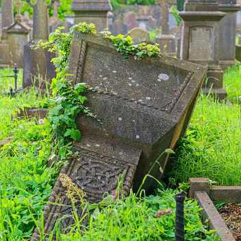 ABOUT THIS VERY OLD GRAVEYARD
