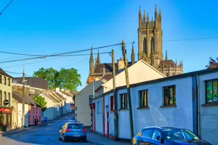 THE BLACK CAT AND DAVID CAMPION'S PUB AND NEARBY [BLACK MILLS STREET IN KILKENNY]-245464-1