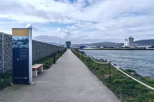 VICTORIA WHARF THE TITANIC WALKWAY [BELFAST MARCH 2019]-247460-1