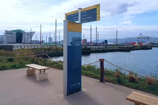 VICTORIA WHARF THE TITANIC WALKWAY [BELFAST MARCH 2019]-247463-1