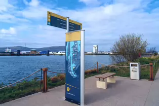 VICTORIA WHARF THE TITANIC WALKWAY [BELFAST MARCH 2019]-247464-1