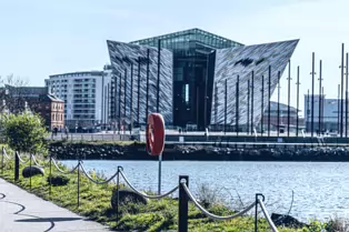 VICTORIA WHARF THE TITANIC WALKWAY [BELFAST MARCH 2019]-247470-1