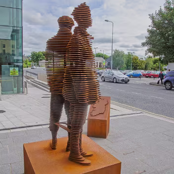 WOODGATE MEMORIAL This memorial commemorates Thomas Woodgate, a 14-year-old boy from Callan, County Kilkenny, who tragically perished...