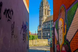 ST PETERS LANE IN PHIBSBOROUGH [BACK IN JULY 2022 IT HOSTED SOME MURALS BUT THE QUALITY WAS IN DECLINE]-244064-1
