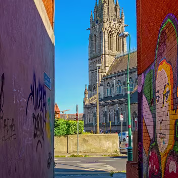 ST PETERS LANE MURALS St Peter's Lane is a small, somewhat forgotten lane in Phibsborough, Dublin 7. Connecting Cabra Park and St. Peter's...