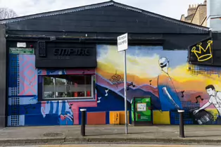 THE NEW EMPIRE RESTAURANT USUALLY FEATURES SOME MURALS [RICHMOND HILL RATHMINES]-247498-1