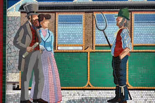 THE MURALS AND MOSAICS AT BRAY DALY TRAIN STATION [PHOTOGRAPHED 7 MAY 2025]-250707-1