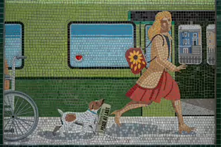 THE MURALS AND MOSAICS AT BRAY DALY TRAIN STATION [PHOTOGRAPHED 7 MAY 2025]-250715-1