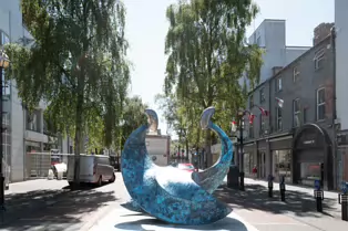 RHYTHM AND RHYME BY SANDRA BELL [A SCULPTURAL ODE TO IRISH CONTINUITY AND PEACE IN DUNDALK]-251452