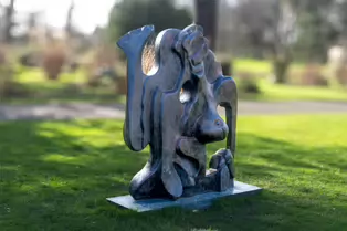 SEPIAN BLUE BY NASSER AZAM 24 FEBRUARY 2025 [ORIGINALLY LOCATED AT THE MAIN ENTRANCE TO THE BOTANIC GARDENS]-247983-1