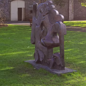SEPIAN BLUE BY NASSER AZAM Located within the landscape of the National Botanic Gardens in Dublin, "Sepian Blue" stands as a captivating testament...