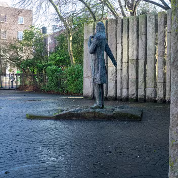 TONEHENGE Edward Delaney's statue of Wolfe Tone, a prominent figure in Irish Republicanism, became a target during the height of...