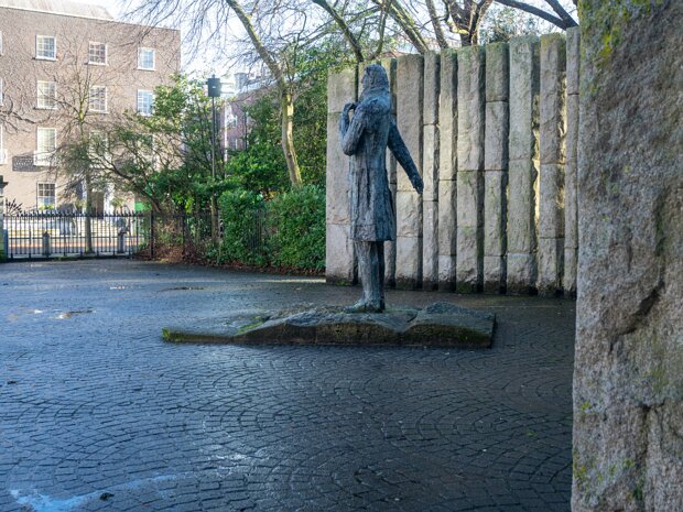 TONEHENGE Edward Delaney's statue of Wolfe Tone, a prominent figure in Irish Republicanism, became a target during the height of...