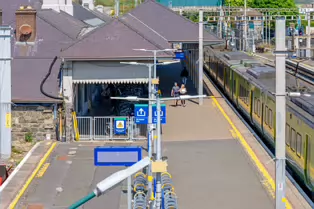 BRAY DALY STATION IN NOW A MINI TRANSPORT HUB [7 MAY 2025]-250686-1