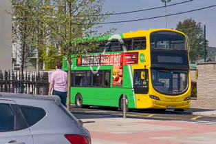 BRAY DALY STATION IN NOW A MINI TRANSPORT HUB [7 MAY 2025]-250696-1