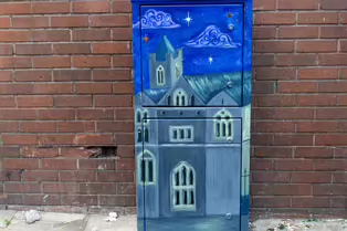FULL MOON AT CHRIST CHURCH [PAINT-A-BOX BY SARA MANEIRO REY]-249559-1