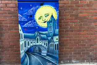 FULL MOON AT CHRIST CHURCH [PAINT-A-BOX BY SARA MANEIRO REY]-249566-1