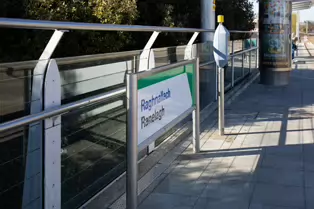 THE LUAS TRAM STOP AT RANELAGH [6 APRIL 2025]-249187-1