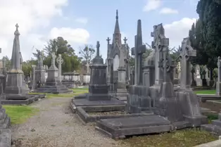 THE SECONDARY CIRCLE OF VAULTS [GLASNEVIN CEMETERY IN DUBLIN]-247916-1