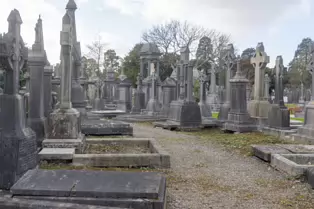 THE SECONDARY CIRCLE OF VAULTS [GLASNEVIN CEMETERY IN DUBLIN]-247919-1