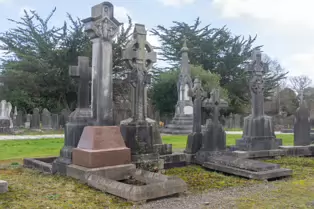 THE SECONDARY CIRCLE OF VAULTS [GLASNEVIN CEMETERY IN DUBLIN]-247922-1