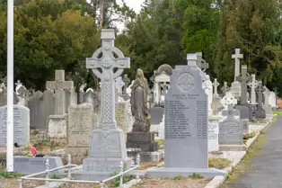 AN UNPLANNED VISIT TO DEANSGRANGE CEMETERY [I USED A VOIGTLANDER LENS]-246903-1