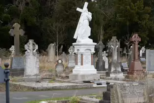 AN UNPLANNED VISIT TO DEANSGRANGE CEMETERY [I USED A VOIGTLANDER LENS]-246908-1