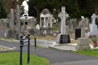 AN UNPLANNED VISIT TO DEANSGRANGE CEMETERY [I USED A VOIGTLANDER LENS]-246910-1