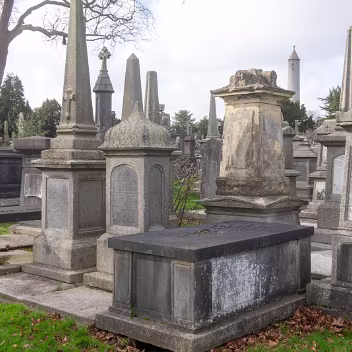 SARCOPHAGUS STYLED BURIAL PLOTS A sarcophagus is generally a stone coffin, often ornately carved or inscribed. Historically, they were prominently used...