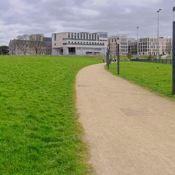 TU CAMPUS GRANGEGORMAN The campus is situated on the site of the former St. Brendan's Hospital, marking a large-scale urban regeneration...