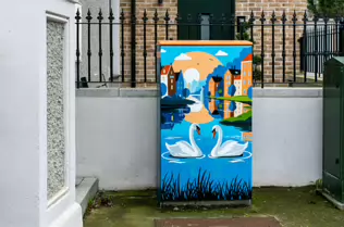BY MAUREEN KELLY FOX AND HER DAUGHTER IZZY FOX [PAINT-A-BOX STREET ART IN CHAPELIZOD]-246609-1