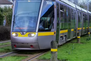 EXPLORING A UNIQUE SECTION OF THE LUAS RED LINE [THE GRASS SECTION BETWEEN THE SUIR ROAD STOP AND THE RIALTO STOP]-247791-1