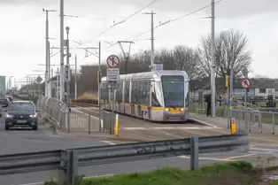 EXPLORING A UNIQUE SECTION OF THE LUAS RED LINE [THE GRASS SECTION BETWEEN THE SUIR ROAD STOP AND THE RIALTO STOP]-247799-1