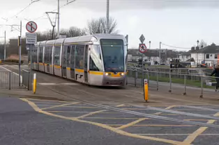 EXPLORING A UNIQUE SECTION OF THE LUAS RED LINE [THE GRASS SECTION BETWEEN THE SUIR ROAD STOP AND THE RIALTO STOP]-247800-1