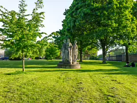 KING'S INNS - THE BUILDING AND THE PUBLIC PARK [PHOTOGRAPHED USING A FUJIFILM GFX100RF]-250247-1