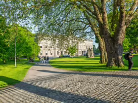 KING'S INNS - THE BUILDING AND THE PUBLIC PARK [PHOTOGRAPHED USING A FUJIFILM GFX100RF]-250251-1