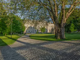 KING'S INNS - THE BUILDING AND THE PUBLIC PARK [PHOTOGRAPHED USING A FUJIFILM GFX100RF]-250252-1