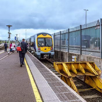 GREAT VICTORIA STREET STATION Great Victoria Street station primarily served destinations within Northern Ireland, including Derry, Larne, Bangor, and...